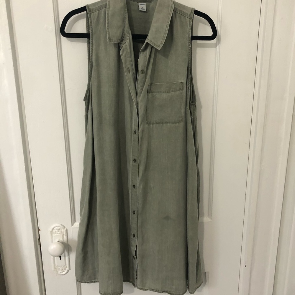 Button down dress